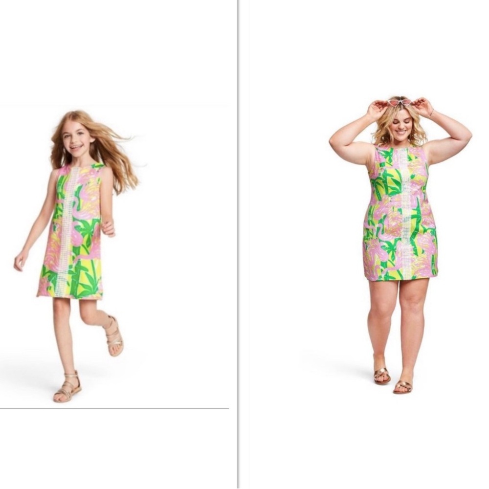 Mommy & Me Dress Set - Lilly Pulitzer for Target Fan Dance print. - Picture 1 of 4